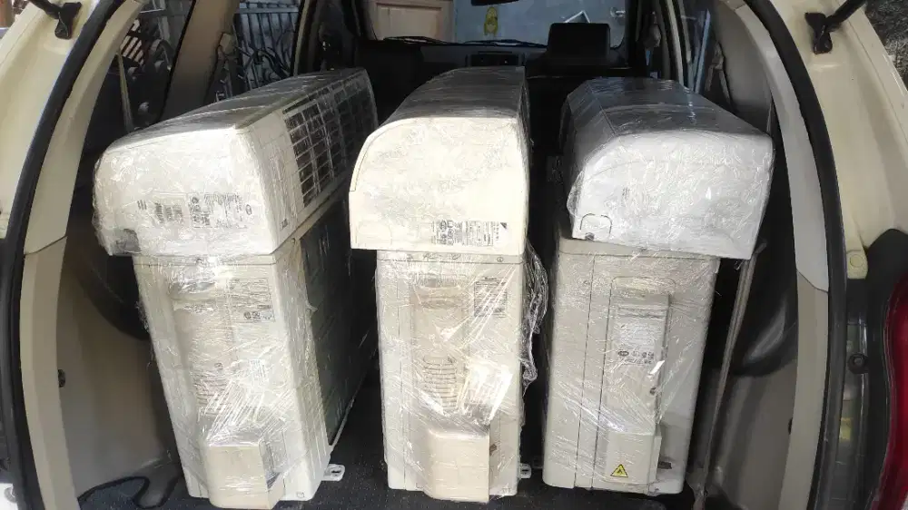 AC SEKEN ½pk UNIT GRES BERGARANSI 1THN TERIMA BERES COPOTAN PEMAKAIAN