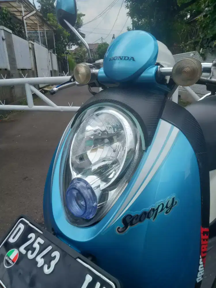 Scoopy karbu mulus kumplit