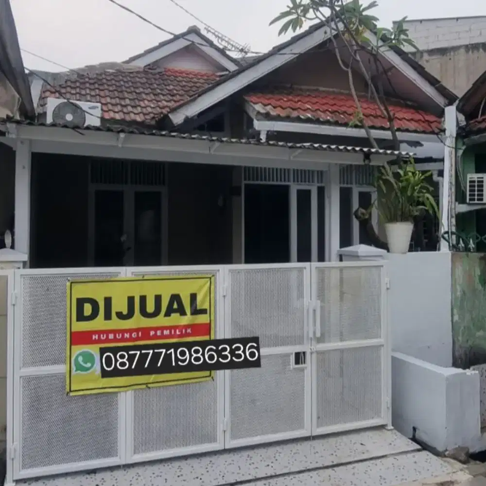 Rumah 1LT 90m2 Dekat Pintu Masuk Tol Jkt-Tgr Hanya 5 Menit NEGO