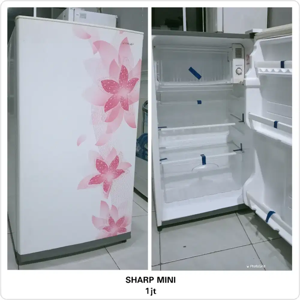 Kulkas 1 pintu mini Sharp