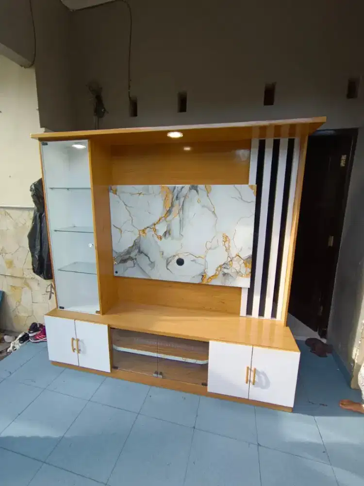 Backdrop Tv / Partisi / Bufet Tv Minimalis