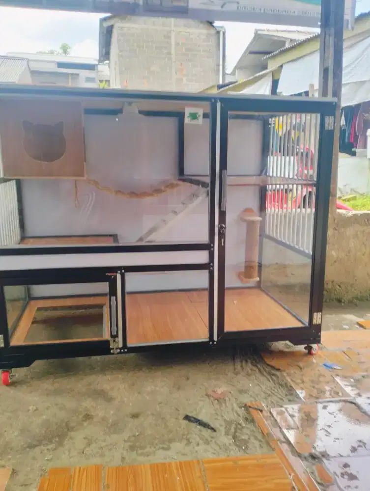 Kandang kucing Alumunium