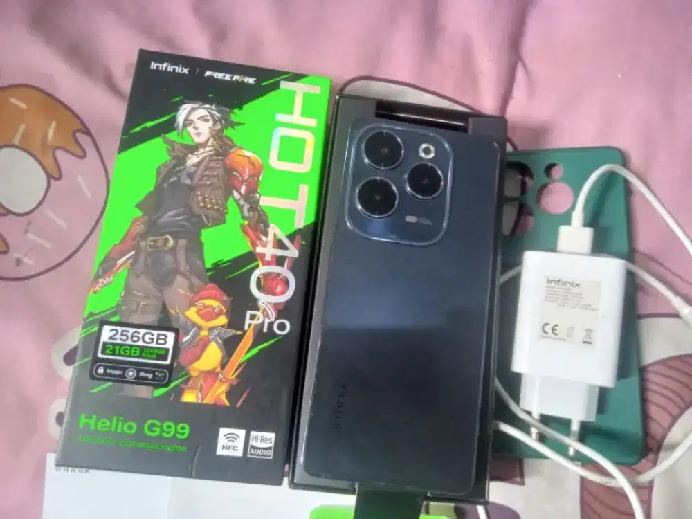 Hp infinix Hot 40 pro ram 12gb+9gb/256gb