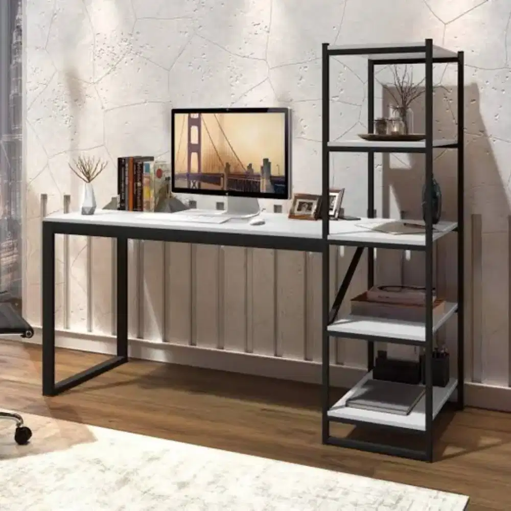 Meja kerja meja pc meja staff meja kantor