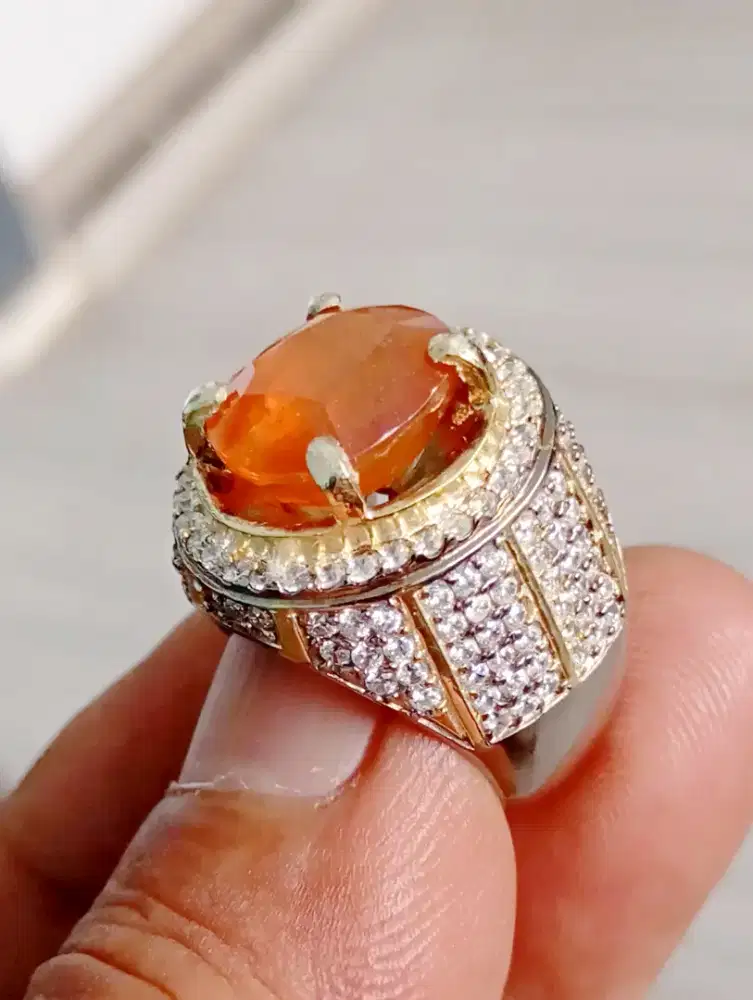 Orange Sapphire Songea Hb