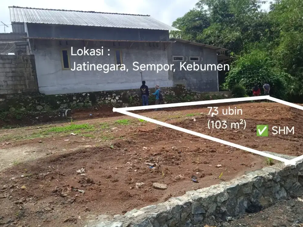 Tanah Kavling Siap Bangun