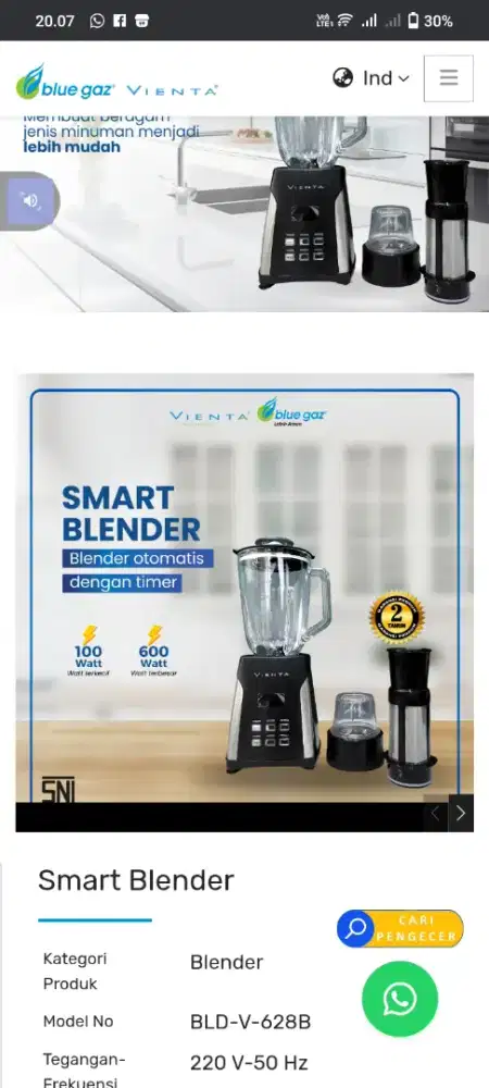 Smart Blender Vienta Original