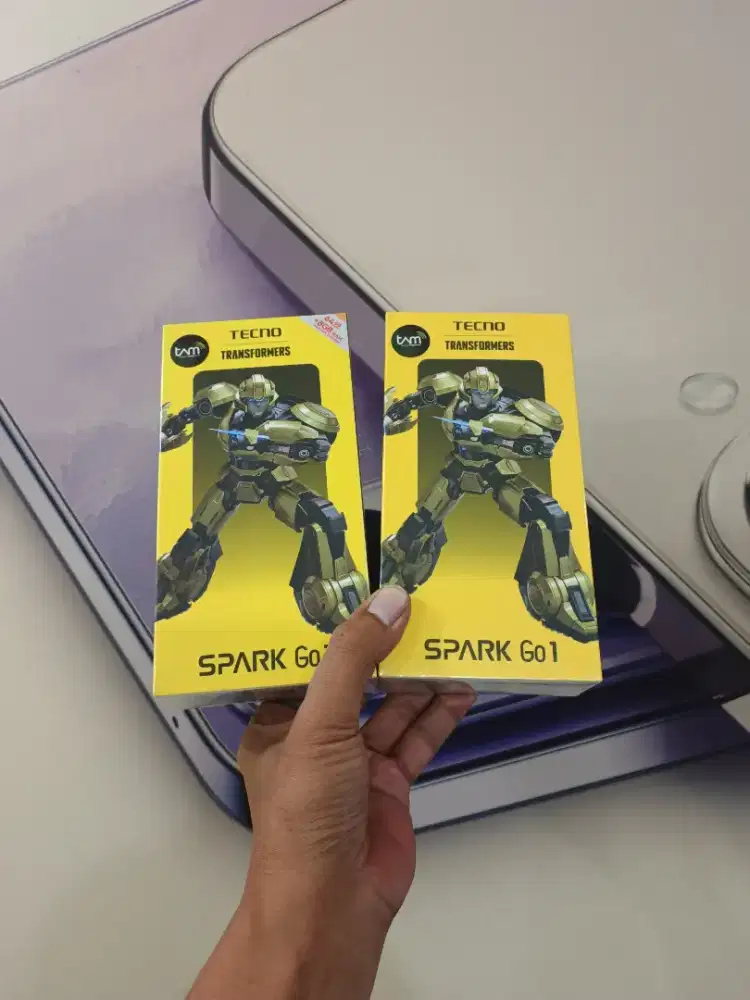 [ Fast respon WA ] Tecno Spark GO1 4+4/128 Garansi resmi 13bln