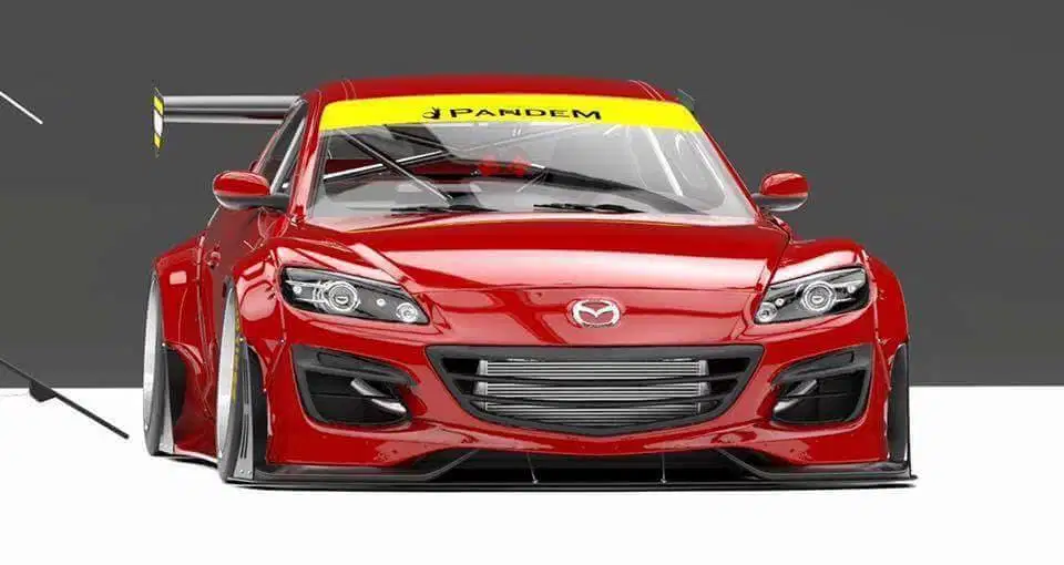 Bodykit Pandem Rocket Bunny Mazda RX8