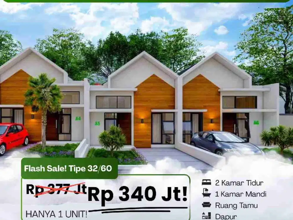 Hunian Indent Tipe 32/60 di Bandung Timur – Lokasi Strategis & Syariah