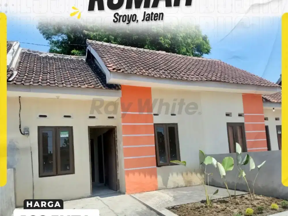 Rumah Subsidi Dijual di Sroyo Jaten Karanganyar Dekat Kampus UNSA