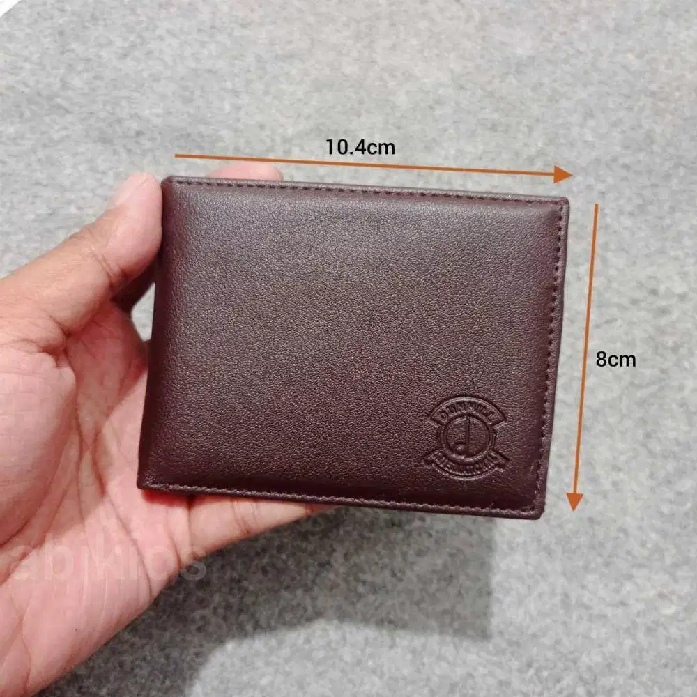 Dompet pria kulit premium lipat pendek simpel elegan dan maskulin do8