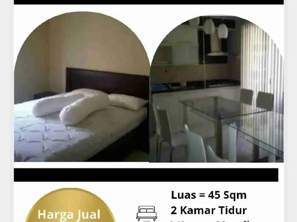 Apartemen Aston Marina Ancol Jakarta Utara Rp 650 Juta Nego