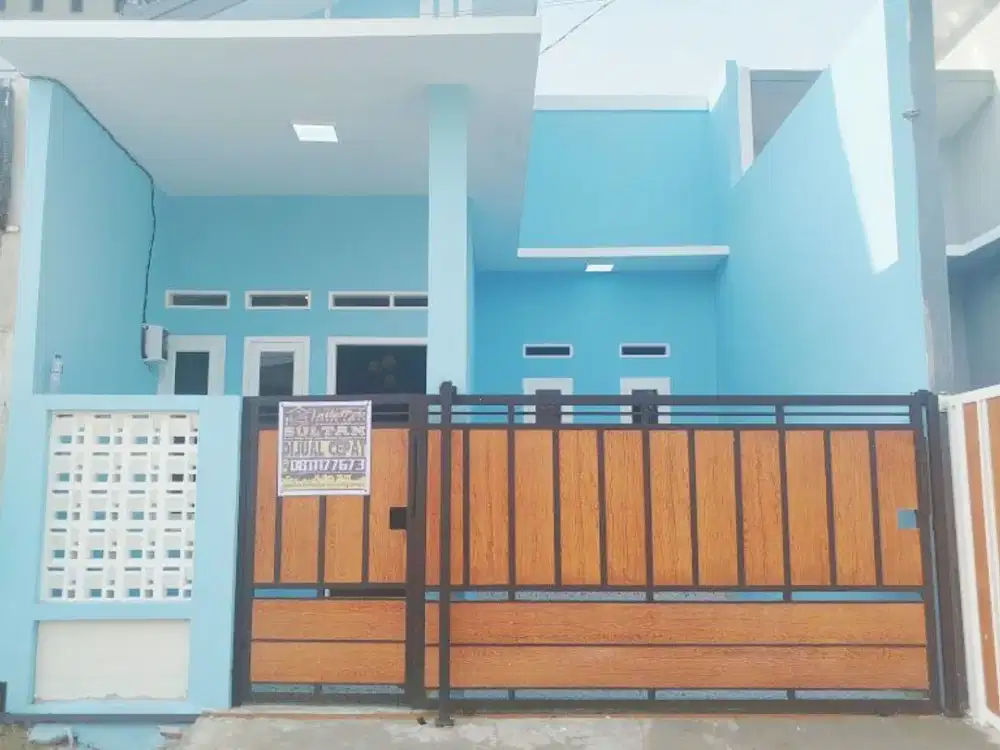 Rumah Biru Harga Seru Cepetan Serbu