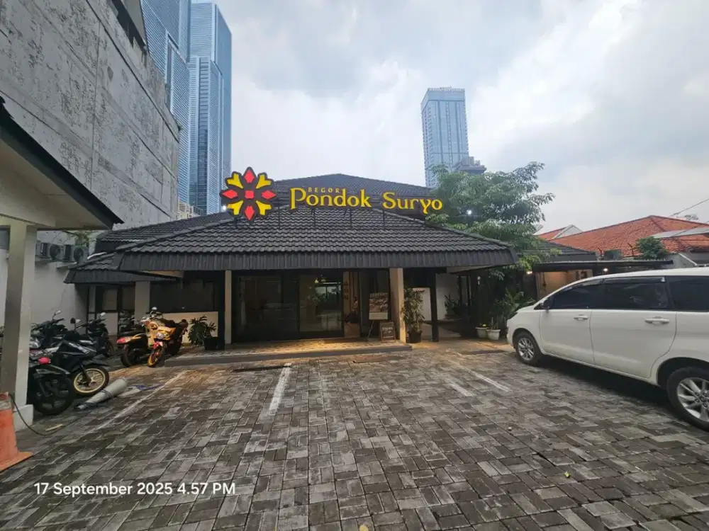 DISEWAKAN EX RESTO  JL. TELUK BETUNG JAKARTA PUSAT