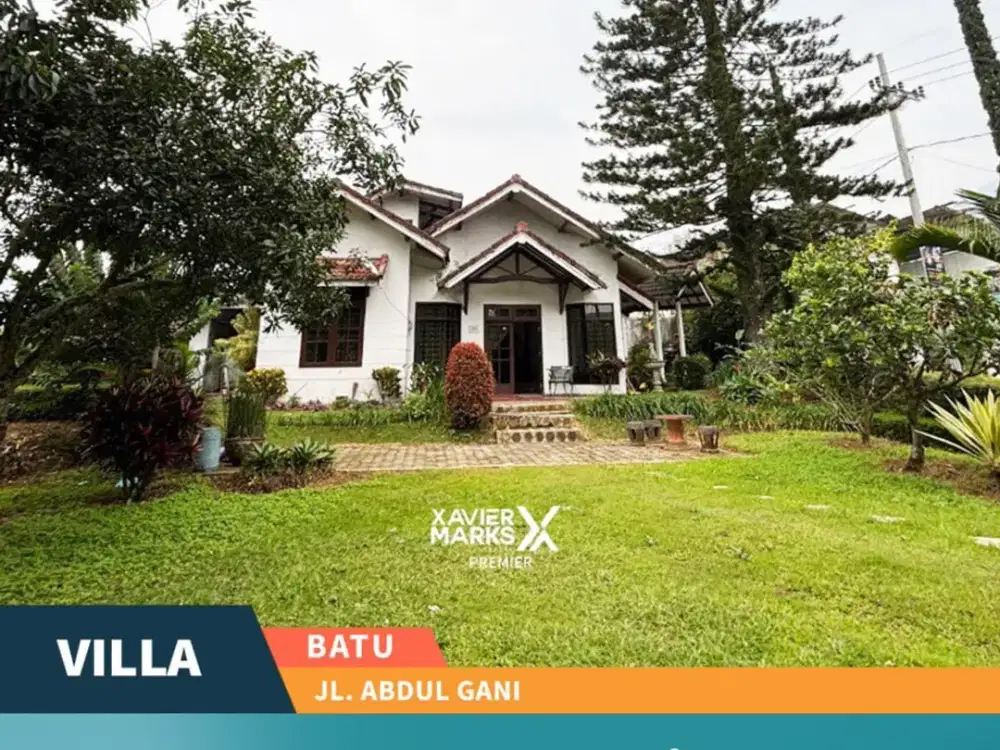Dijual Villa Asri Kawasan Wisata di Abdul Gani Batu Malang