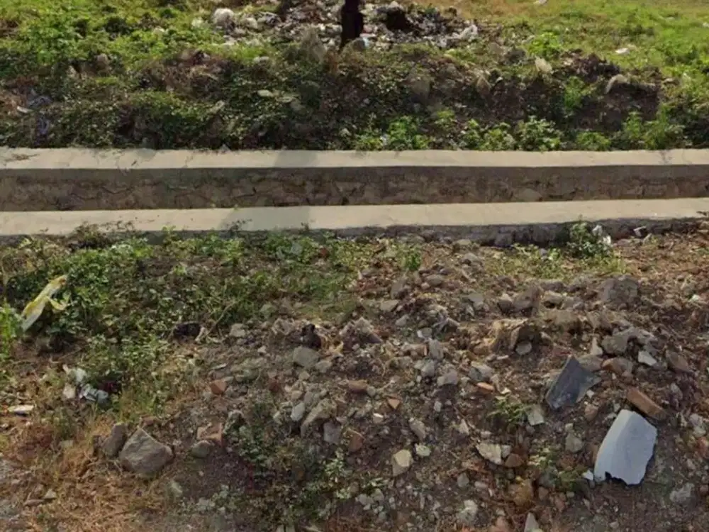 Tanah sawah di jl raya Pantura, kab. Cirebon