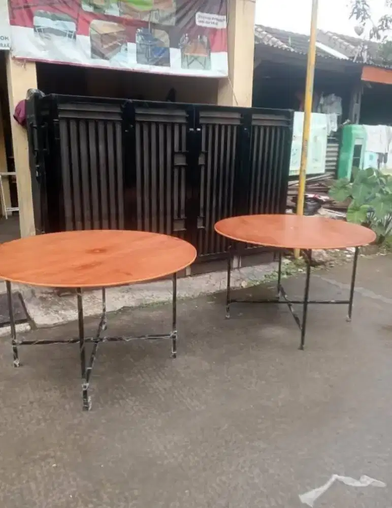 Meja lipat meja cafe meja makan meja portable