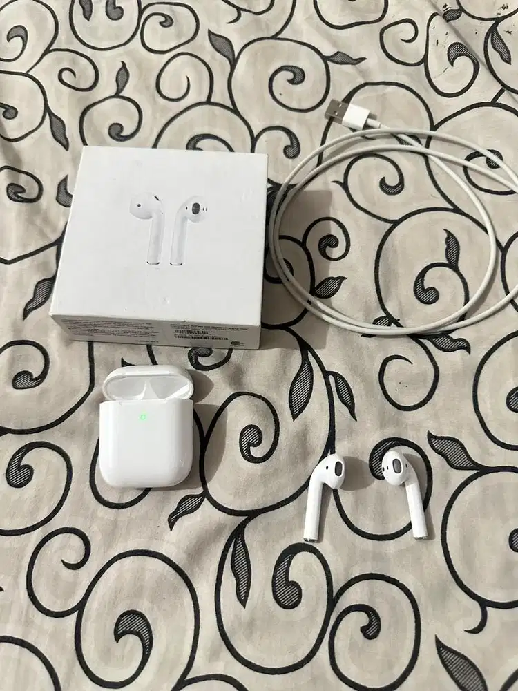 AIRPODS GEN 2 SECOND KOMPLIT WITH BOX