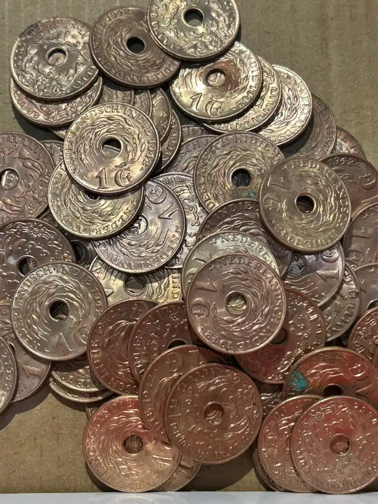 koin jadul jaman belanda original