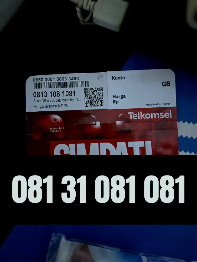Nomor Cantik Telkomsel simPATI 11 Digit Super 081 081