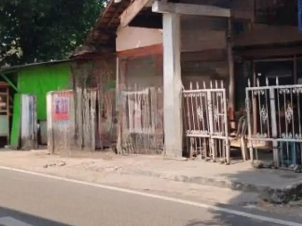 Rumah Tua Pinggir Jalan Hitung Tanah Dekat Lenteng Agung  Cocok untuk Resto dan Cafe