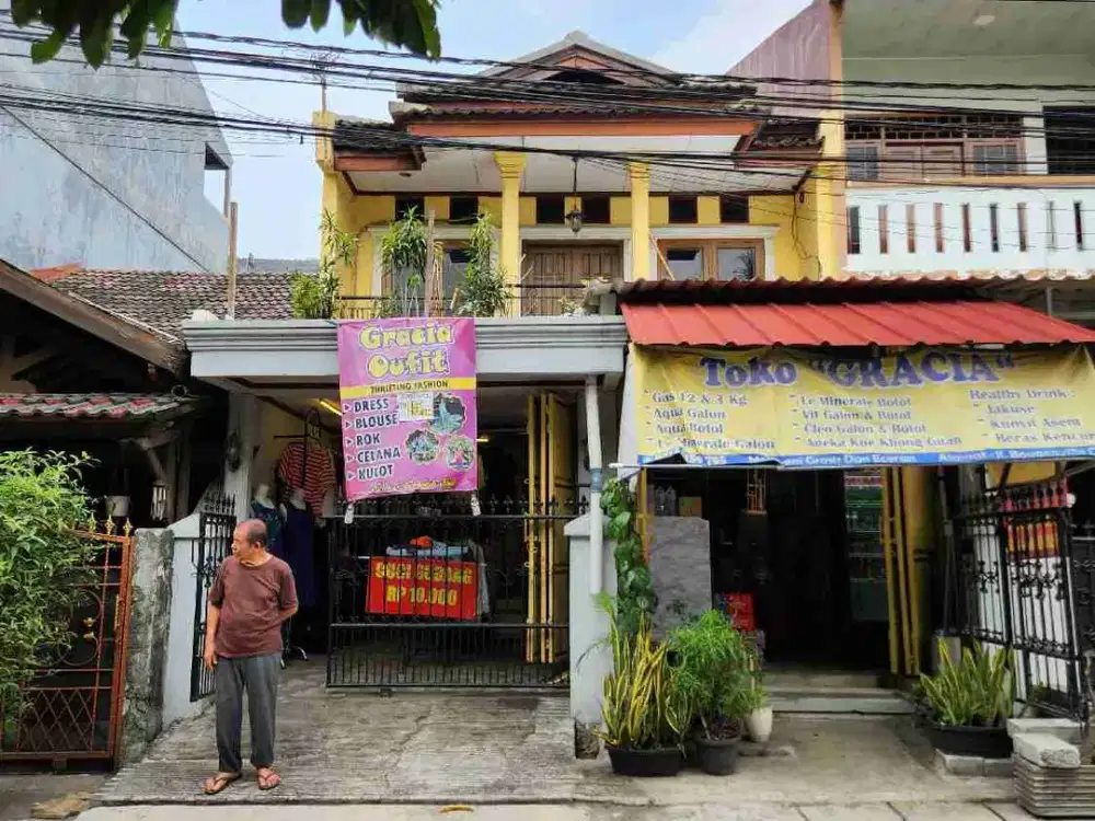 rumah siap huni di duta kranji bisa untuk usaha bintara bekasi