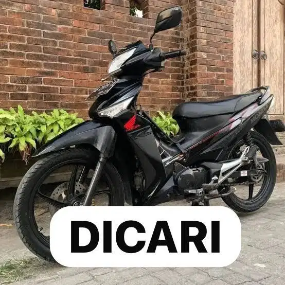 Di Cari Supra X 125 Double Disk DD Tahun 2007 Ke Atas Supra X 2009