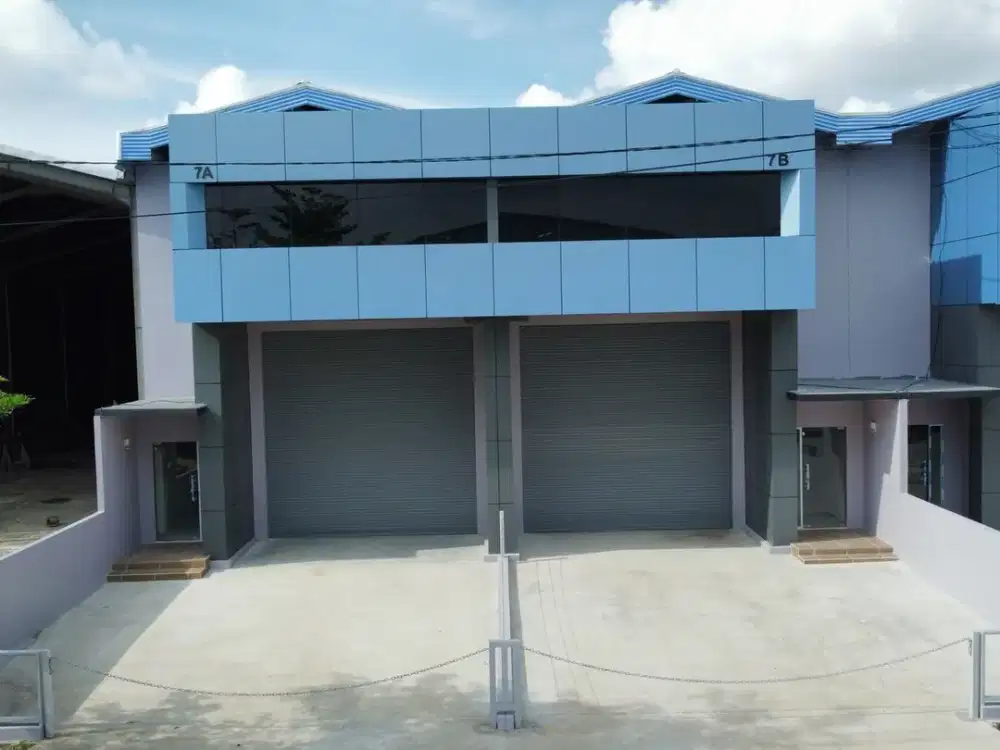 Dijual Gudang Baru Siap Pakai Akses Kontainer, 12 Menit Tol Bitung