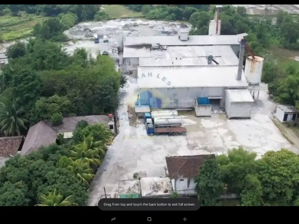 Dijual Ex pabrik di Jl Raya Cikande - Rangkasbitung,Jawilan - Serang