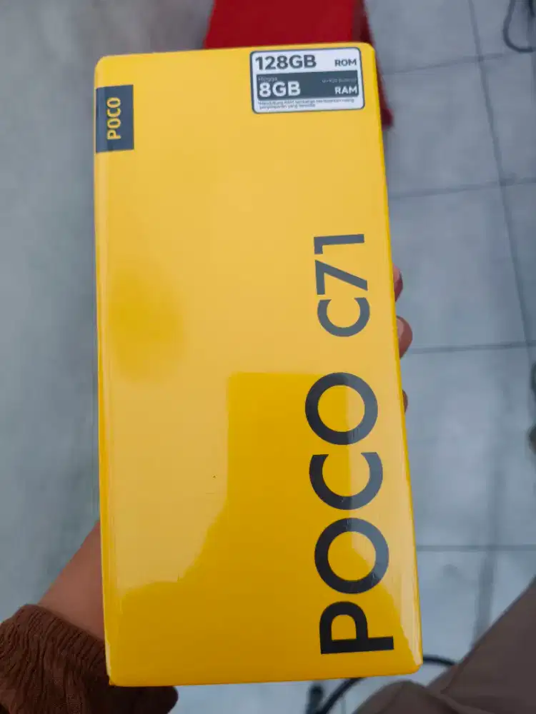 POCO C71 4/128 NEW GARANSI RESMI