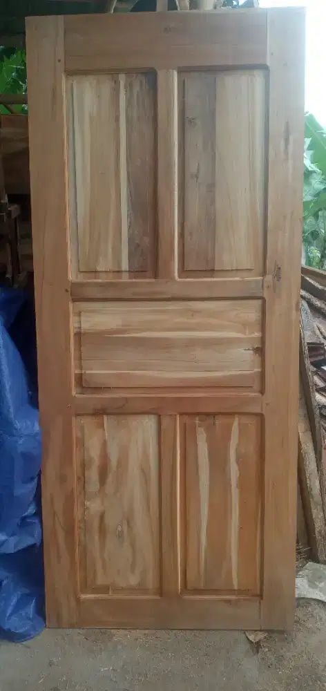 Pintu kamar,pintu kayu jati,pintu minimalis