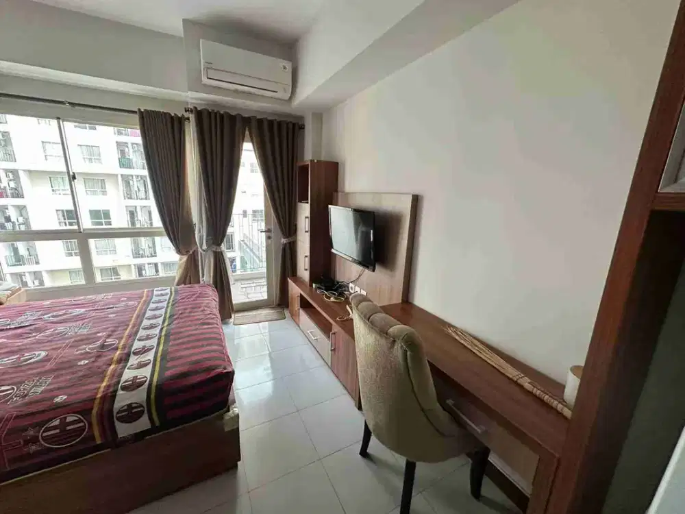 DISEWAKAN APARTEMEN SCIENTIA STUDIO FURNISHED, GADING SERPONG