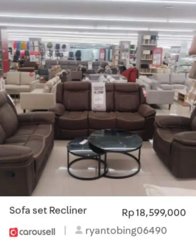 Sofa set Recliner