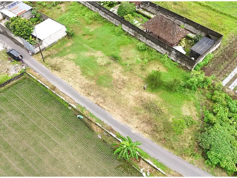 Dekat Exit Tol Trihanggo View Merapi Cocok Bangun Villa/Hunian