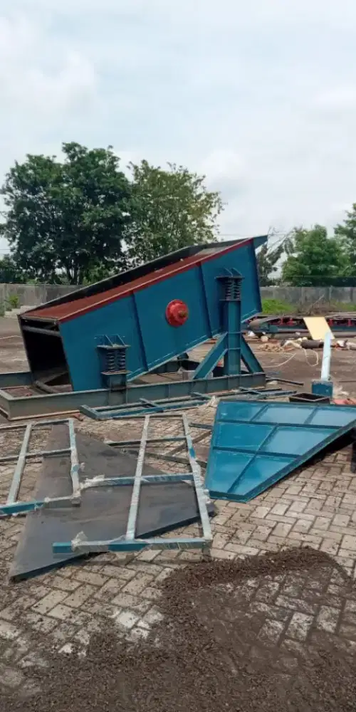 Mesin Ayakan Pasir Portable Mobile