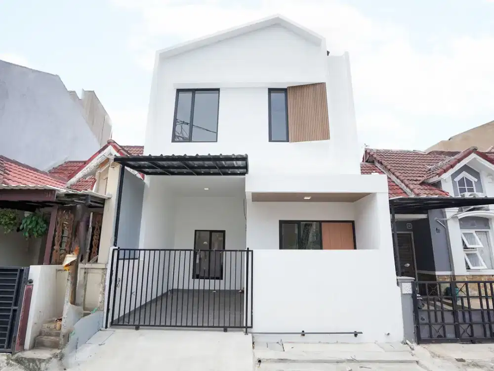 Rumah SHM Siap Huni 3 Menit ke RS. Taman Harapan Baru J-38142