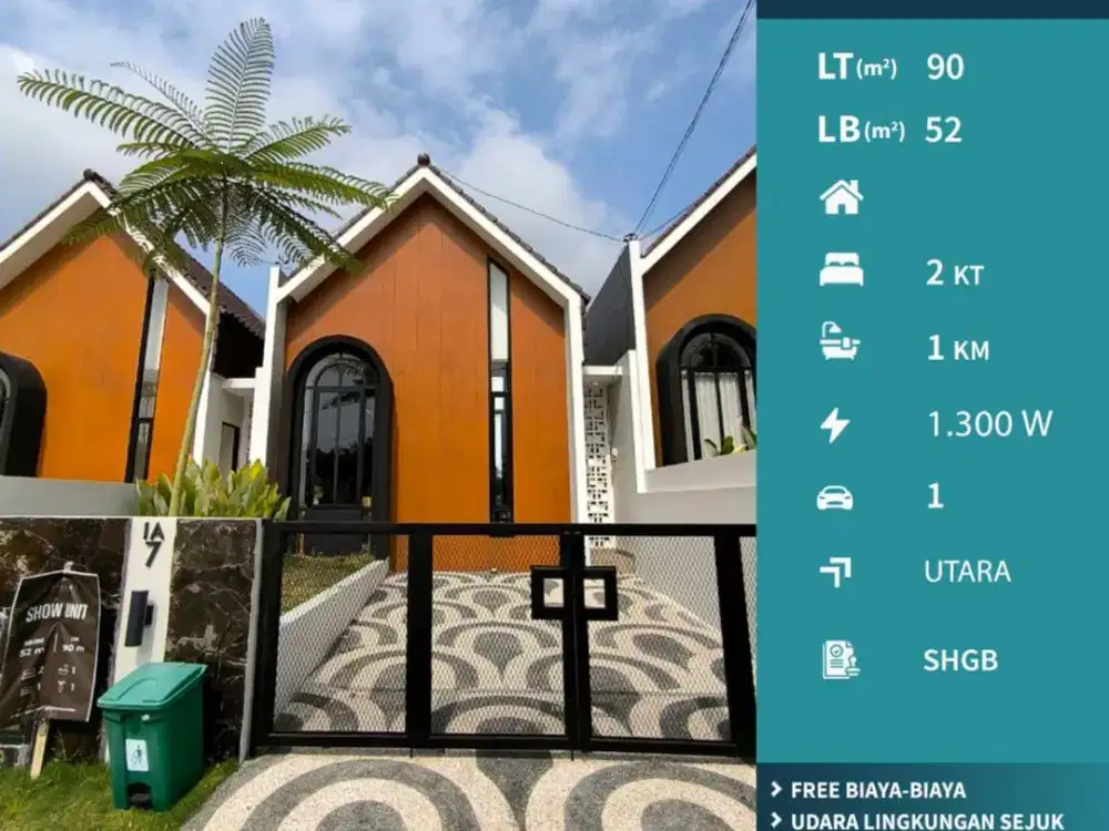 Rumah Baru Ready Stock, Full Furnished Di Greenland Tidar Malang