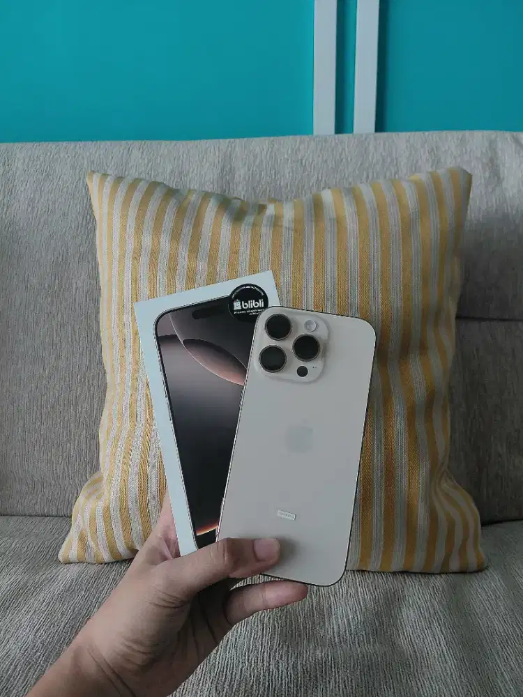 NEGO IPHONE 16 PRO 256GB RESMI INDONESIA GARANSI ON - JUNI 2026