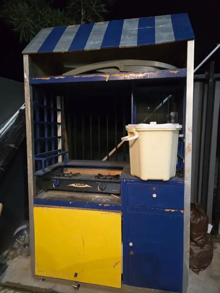 Gerobak / Rombong Uk 120x60x160 (Besar)