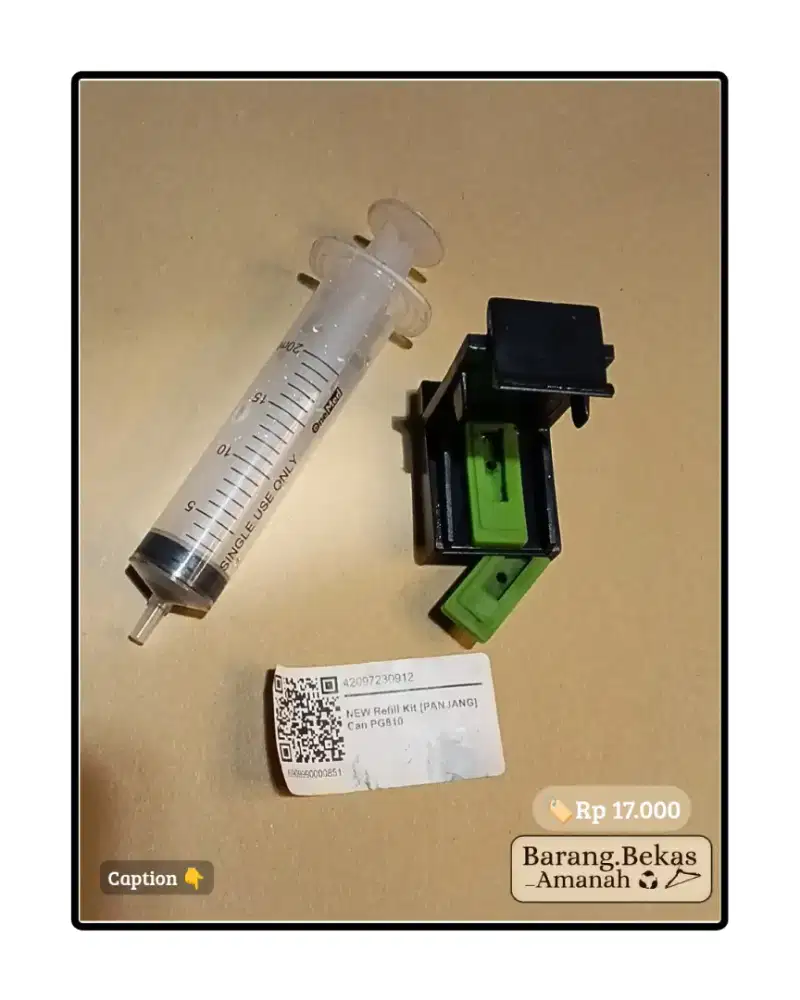 Dijual Reffil tool kit CAN PG -810 kondisi bisa dipakai, Harga murah