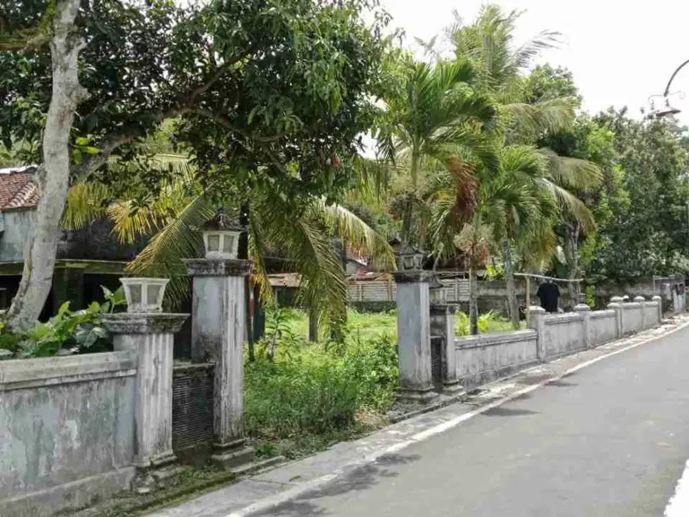tanah murah luas 2142m strategis siap bangun dekat pasar Ampel Boyolali