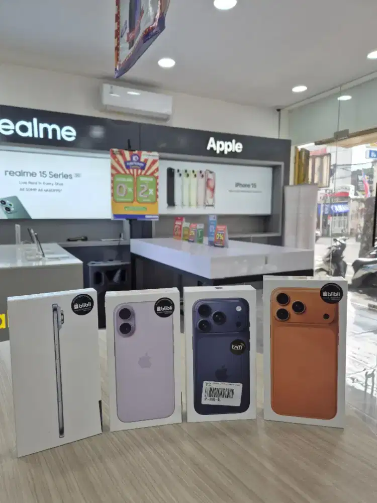 Ready iPhone 17 cash dan kredit