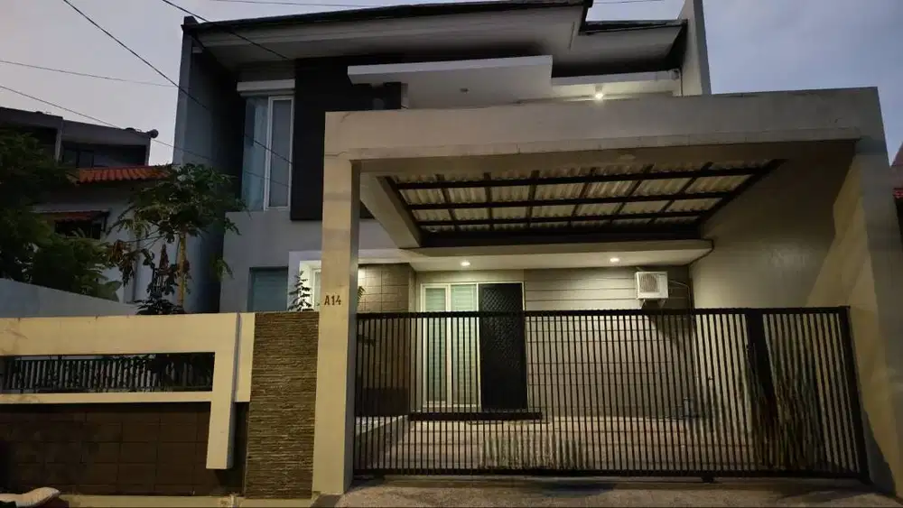 Dijual Rumah Jalan Kendangsari Furnish 2 Lantai Siap Huni Bagus