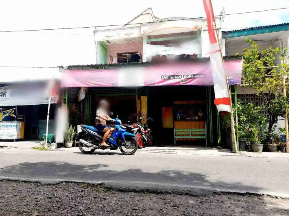 ruko strategis murah dekat pasar Nusukan Surakarta