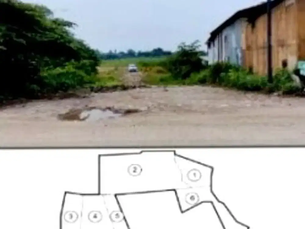 DIJUAL TANAH MURAH DI JL. RAYA PERURI KARAWANG