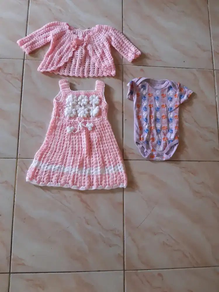 Baju baju bayi rajut take all