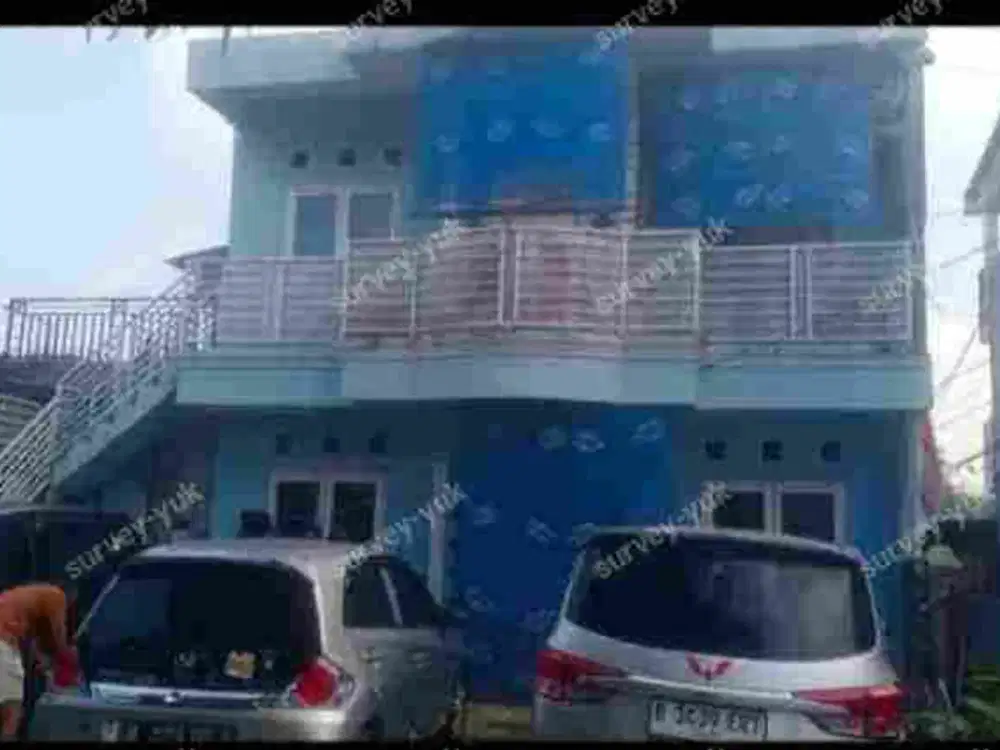Rumah Kost kostan 2 lantai 4 kamar SHM Dekat Kampus Stan Akses Mobil