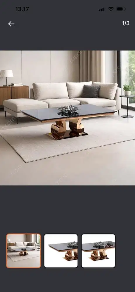 Informa forgan meja tamu