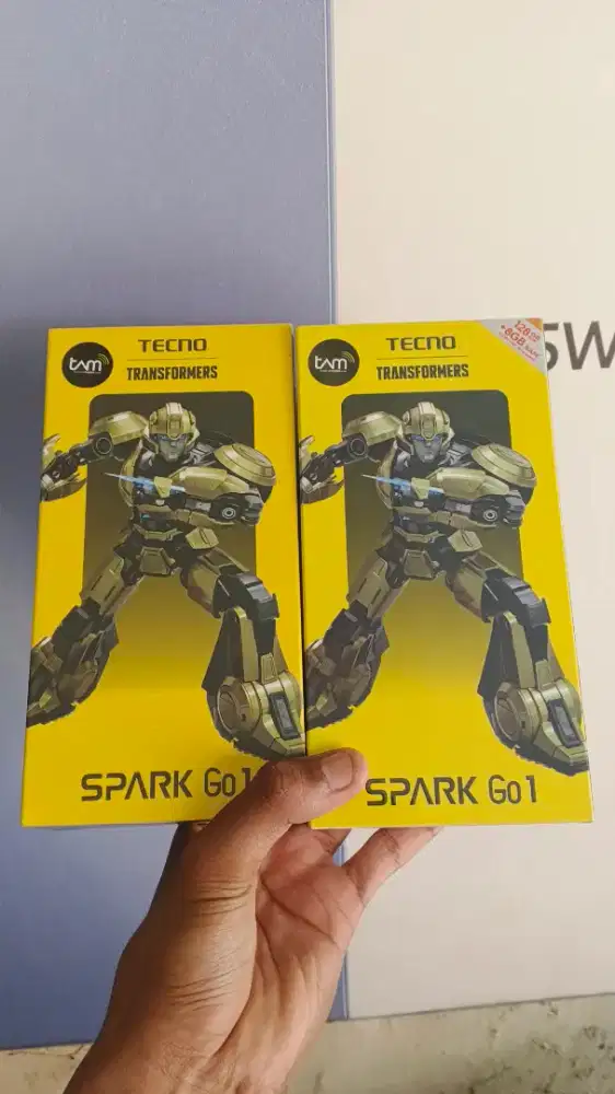 Tecno Spark Go 1 4/64 [Baru, Garansi Resmi 1 Tahun]